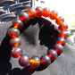 18 Gram 18 Small Beads Bracelet Indonesian Red Amber for Healing SB15