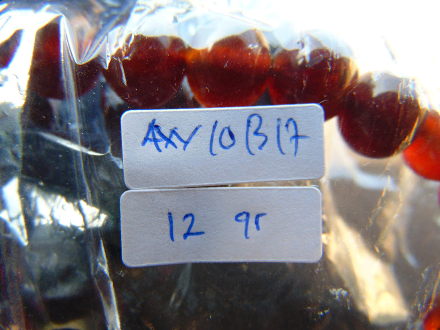 12 Gram Small Beads Bracelet Indonesian Amber for Healing AW10B17