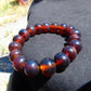 18 Gram 18 Small Beads Bracelet Indonesian Red Amber for Healing SB15