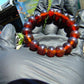 18 Gram 18 Small Beads Bracelet Indonesian Red Amber for Healing SB15