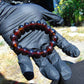 18 Gram 18 Small Beads Bracelet Indonesian Red Amber for Healing SB14