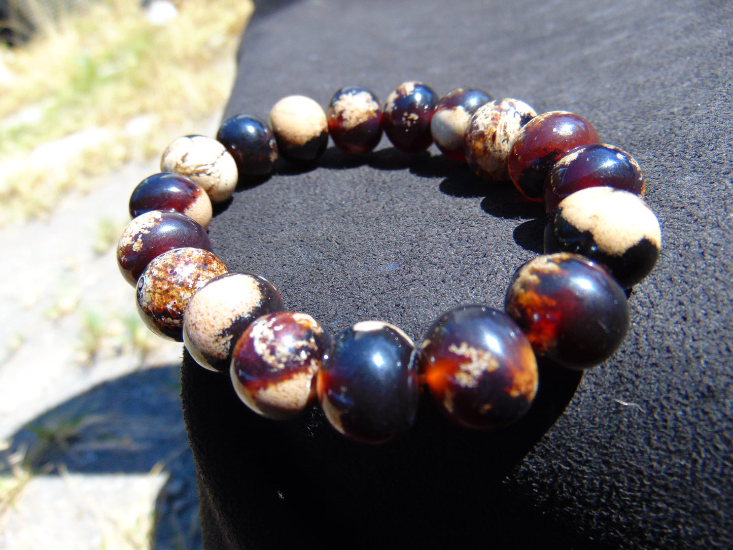 18 Gram 18 Small Beads Bracelet Indonesian Amber for Healing SB19
