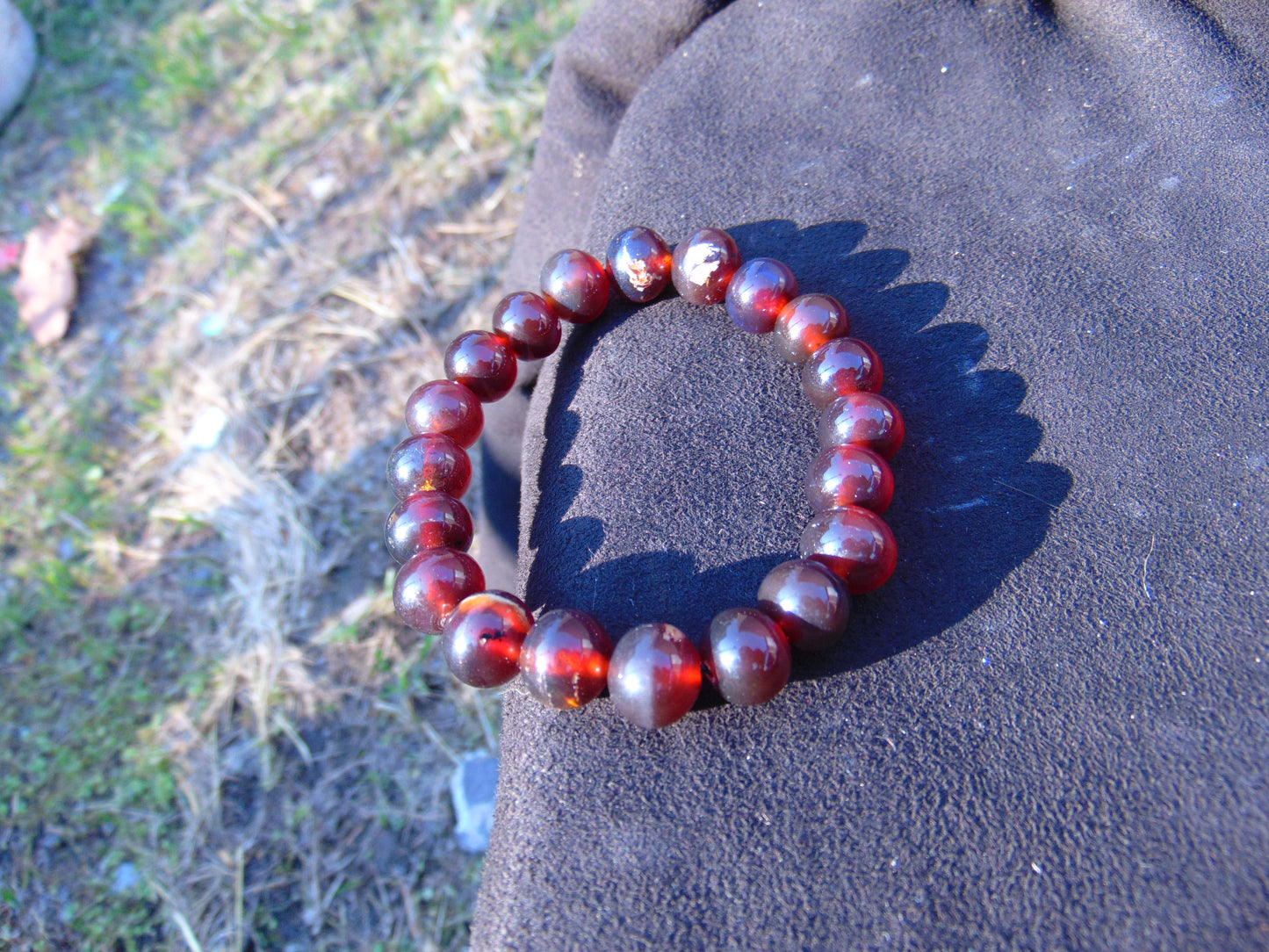 12 Gram Small Beads Bracelet Indonesian Amber for Healing AW10B4