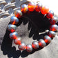 18 Gram 18 Small Beads Bracelet Indonesian Red Amber for Healing SB11