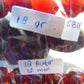 18 Gram 18 Small Beads Bracelet Indonesian Red Amber for Healing SB11