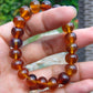 11 gr 20 Small Beads Bracelet Indonesian Yellow Green Amber for Healing A20G318