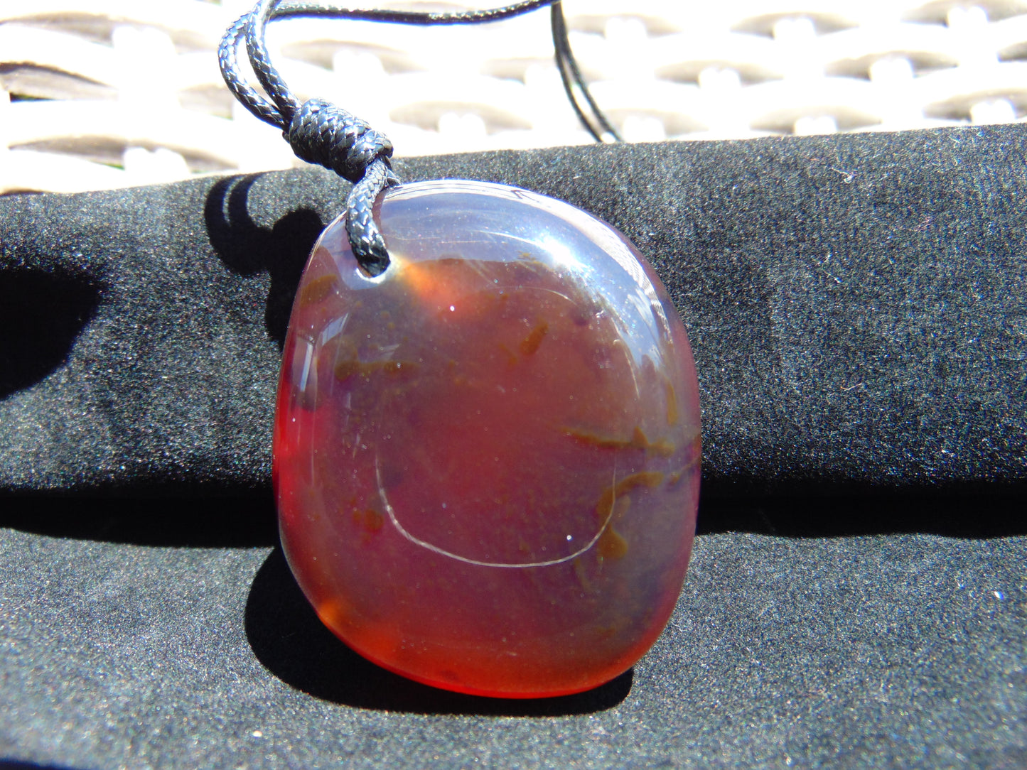 23 gram Pendant Indonesian Crystal Amber for Healing 26A277