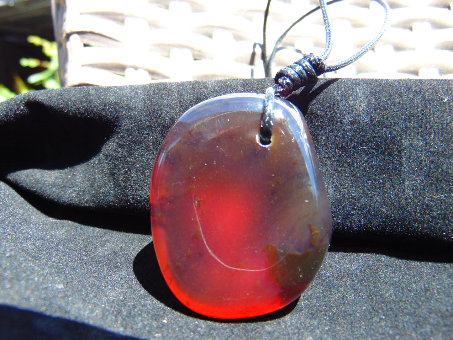 23 gram Pendant Indonesian Crystal Amber for Healing 26A277