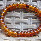 10 Gram 33 Small Beads Bracelet Indonesian Blue Amber for Healing A33G346