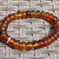 10 Gram 33 Small Beads Bracelet Indonesian Blue Amber for Healing A33G346