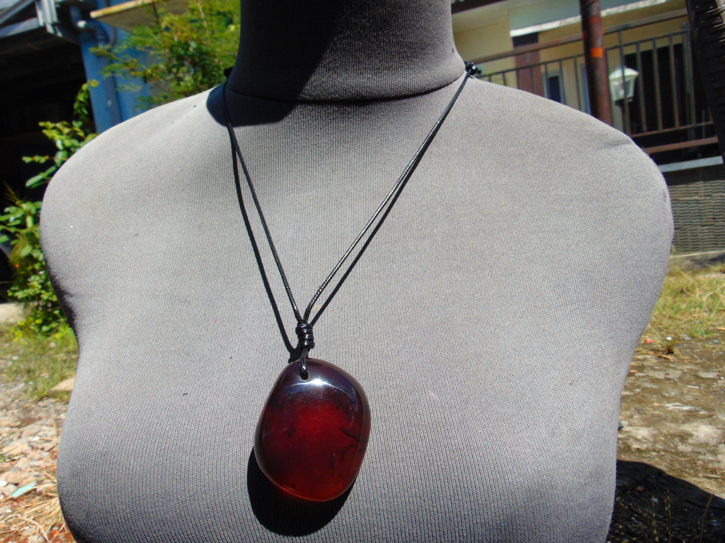 23 gram Pendant Indonesian Crystal Amber for Healing 26A277