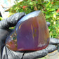 148 gram Full polished Indonesian Purple Amber for Healing AR118