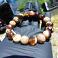 21 Gram 18 Small Beads Bracelet Indonesian white Amber for Healing SB12