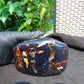 460 gram Full polished Indonesian Purple Blue Amber for Healing ar117