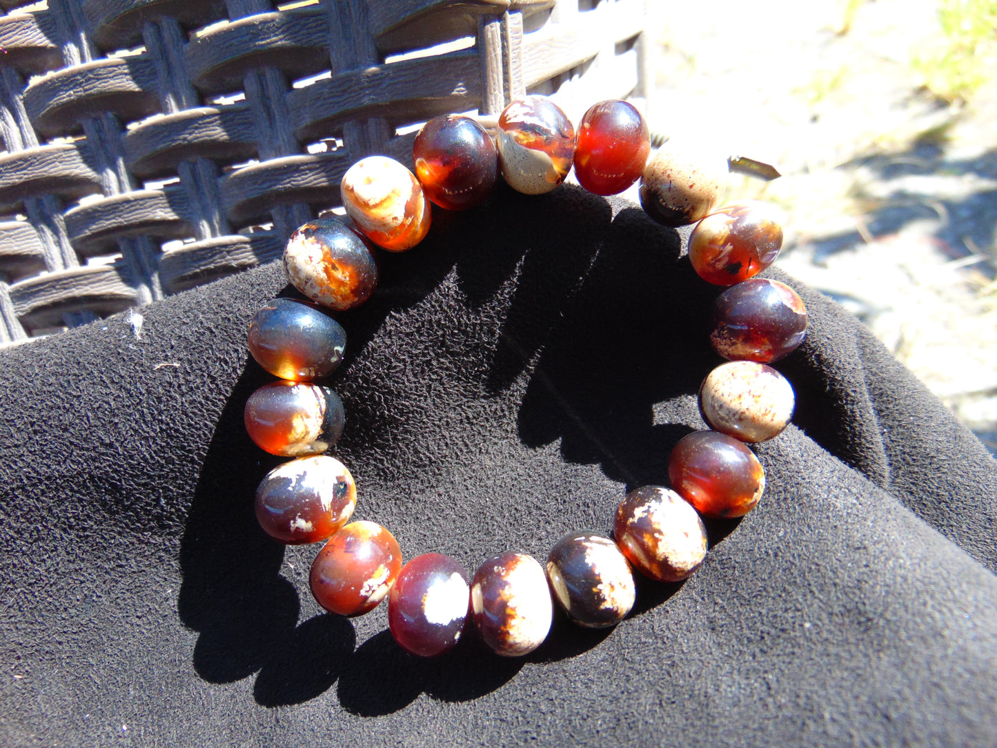 18 Gram 18 Small Beads Bracelet Indonesian Amber for Healing SB6