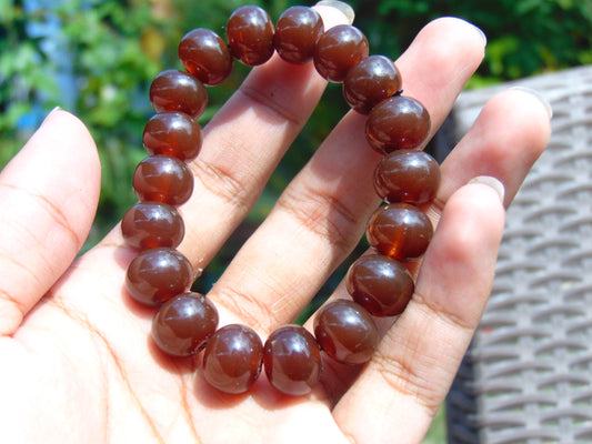 18 gr 18 Small Beads Bracelet Indonesian Amber for Healing A18G156