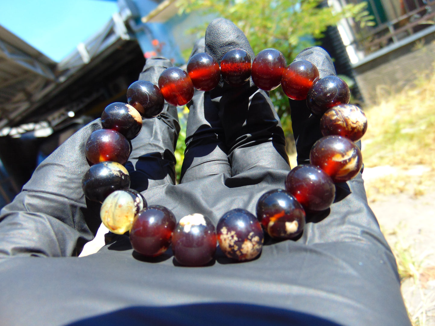 18 Gram 18 Small Beads Bracelet Indonesian Amber for Healing SB5
