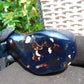 277 gram Full polished Indonesian Dark Blue Amber for Healing ML66