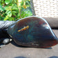 308 gram Full polished Indonesian Dark Purple Blue Amber for Healing ar121