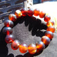 18 Gram 18 Small Beads Bracelet Indonesian Red Amber for Healing SB4