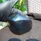 308 gram Full polished Indonesian Dark Purple Blue Amber for Healing ar121