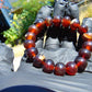 18 Gram 18 Small Beads Bracelet Indonesian Red Amber for Healing SB4