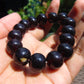 26 gr 16 Small Beads Bracelet Indonesian Cherry Red Amber for Healing MB2