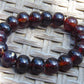 18 gr 12 Small Beads Bracelet Indonesian Cherry Red Amber for Healing A18G98