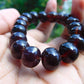18 gr 12 Small Beads Bracelet Indonesian Cherry Red Amber for Healing A18G98