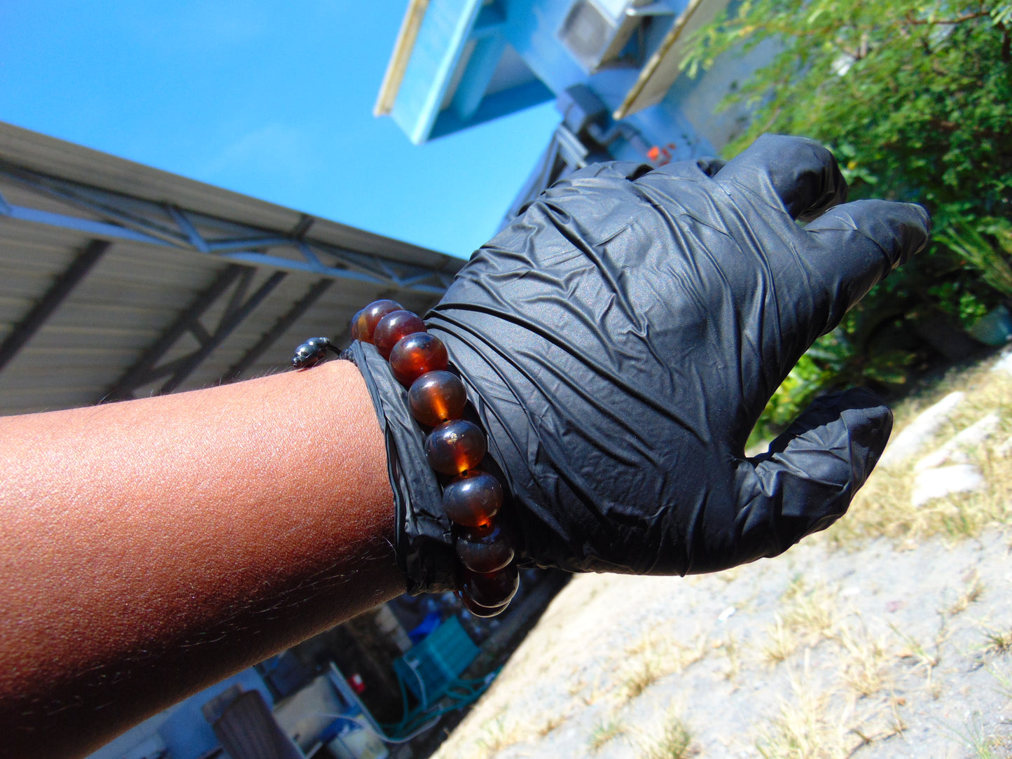 21 Gram 18 Small Beads Bracelet Indonesian Amber for Healing SB2