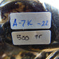 500 gr 7 beads Big Necklace Indonesian dark blue Amber for Healing A7K22