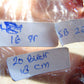16 gr 20 Small Beads Bracelet Indonesian Cherry Red Amber for Healing SB28