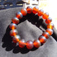 18 Gram 18 Small Beads Bracelet Indonesian Red Amber for Healing SB7