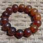 35 gram Beads Mala Bracelet Indonesian Amber for Healing A14G260