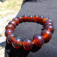 18 Gram 18 Small Beads Bracelet Indonesian Red Amber for Healing SB7