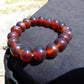 18 Gram 18 Small Beads Bracelet Indonesian Red Amber for Healing SB7