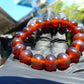 18 Gram 18 Small Beads Bracelet Indonesian Red Amber for Healing SB7