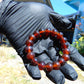18 Gram 18 Small Beads Bracelet Indonesian Red Amber for Healing SB7