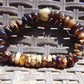 22 gr 34 Small Beads Bracelet Indonesian White Amber for Healing A34G166