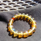 18 Gram 18 Small Beads Bracelet Indonesian Yellow Bluish Amber for Healing SB10
