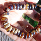 22 gr 34 Small Beads Bracelet Indonesian White Amber for Healing A34G166