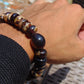 22 gr 34 Small Beads Bracelet Indonesian White Amber for Healing A34G166