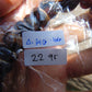 22 gr 34 Small Beads Bracelet Indonesian White Amber for Healing A34G166