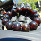 35 Gram 13 Small Beads Bracelet Indonesian Red Amber for Healing MB1