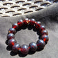 26 Gram 14 Small Beads Bracelet Indonesian Cherry Red Amber for Healing MB2