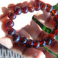 13 gr 18 Small Beads Bracelet Indonesian Cherry Red Amber for Healing AW10B11
