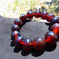 35 Gram 13 Small Beads Bracelet Indonesian Red Amber for Healing MB4