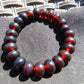 19 Gram 23 Small Beads Bracelet Indonesian Red Amber for Healing A678