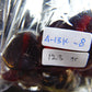 123 gr Small Beads Combination Necklace Indonesian Red Blue Amber for Healing A13K8