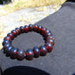 16 Gram 23 Small Beads Bracelet Indonesian Red Amber for Healing A660